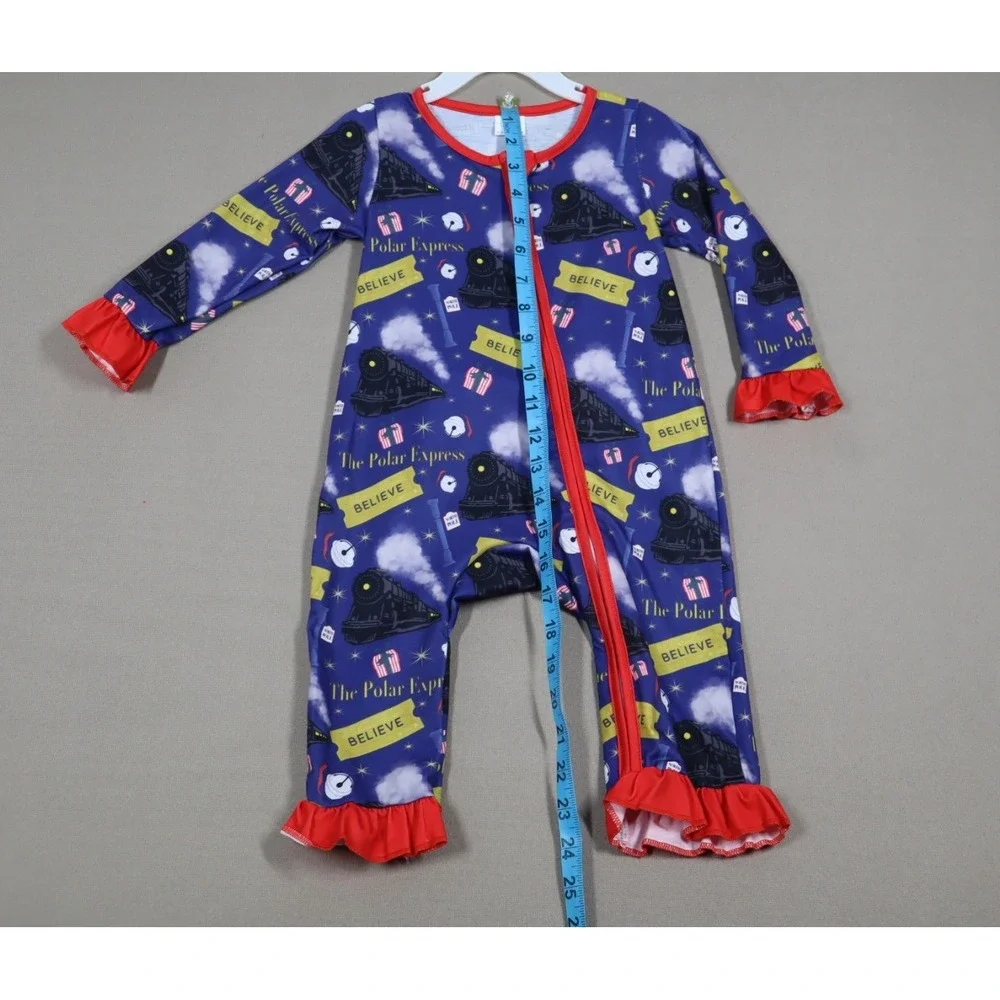 The Polar Express Ruffle Zippy - Size 12-18M‎